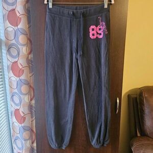 SU Y2K Women's Black Joggers Size Large